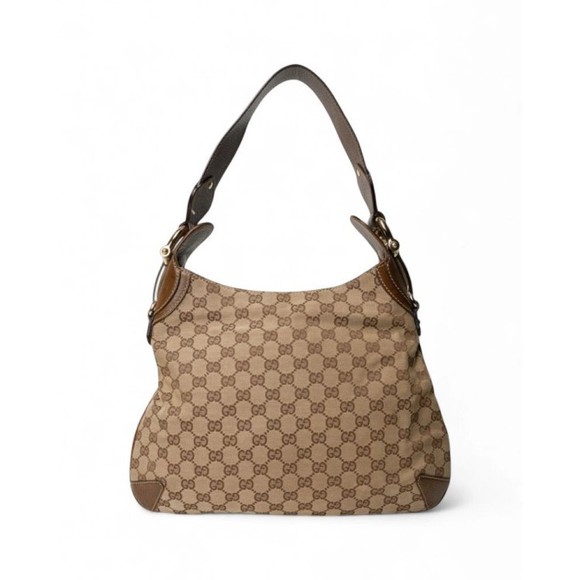 Gucci Hobo Undershoulder Horsebit Gg Supreme Brown - NWT - Picture 1 of 1
